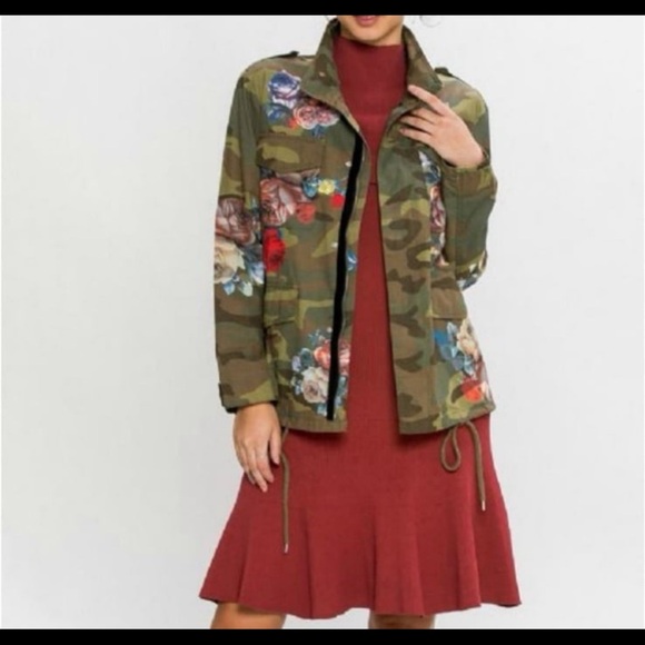 Jealous Tomato Floral Camo Jacket - Picture 5 of 5